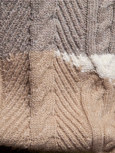 Bequemer Vintage Strickpullover