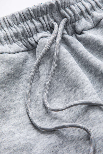 Elsa | Zweiteiliges Sweat-Set mit karierten Details