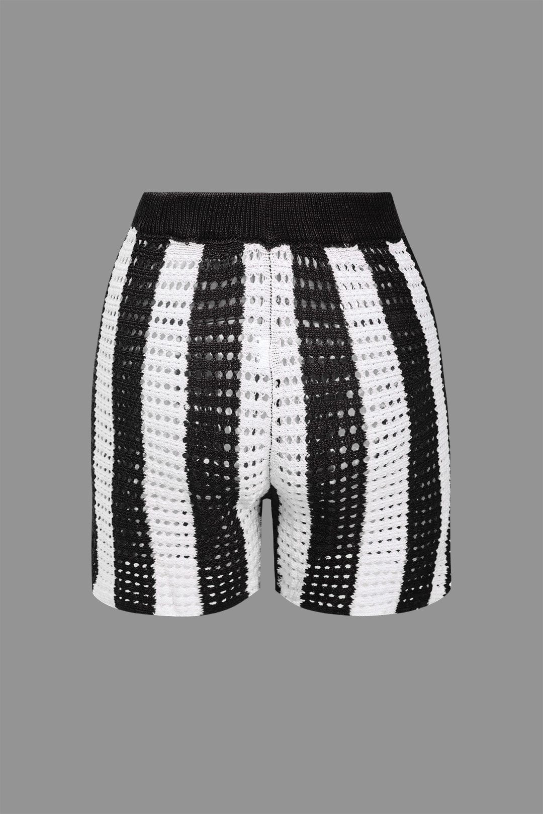 Noemi | Stylisches Häkel-Zweiteiler-Set mit Streifenmuster