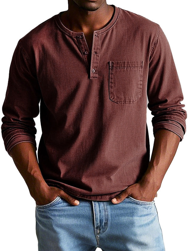 Easton™ | Vintage Langarmshirt
