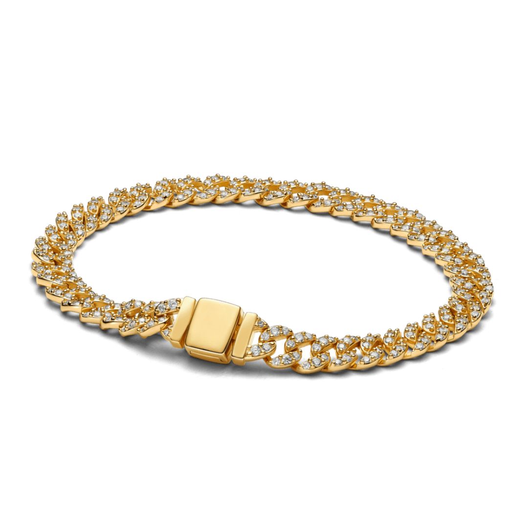 Hannelora® | Kubanisches Armband | Gold