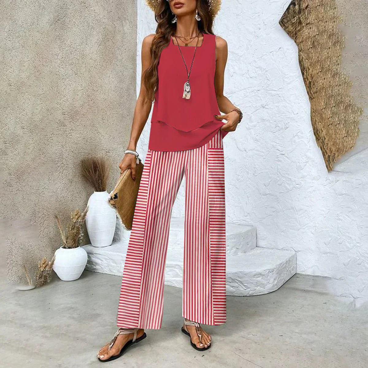 Zweiteiliges trendiges Sommer Set