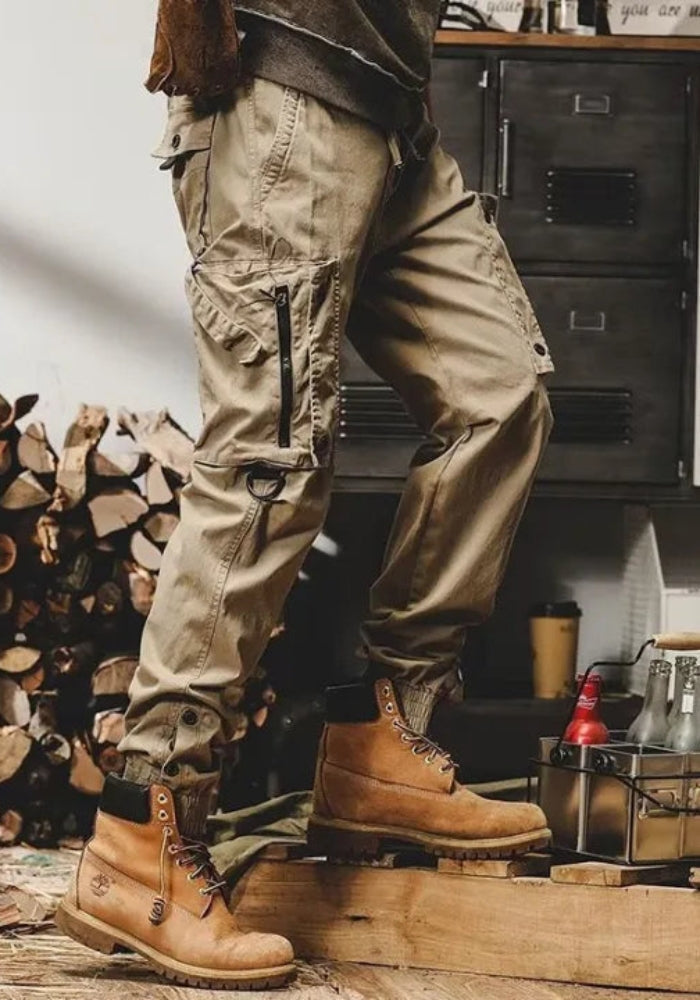 Emil UrbanEase Cargo-Hosen – Entspannte Passform Utility-Hosen mit Mehreren Taschen