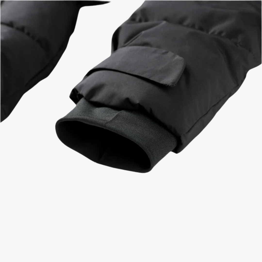 Winterjacke Damen Kurz | Steppjacke mit Gürtel und Hohem Kragen