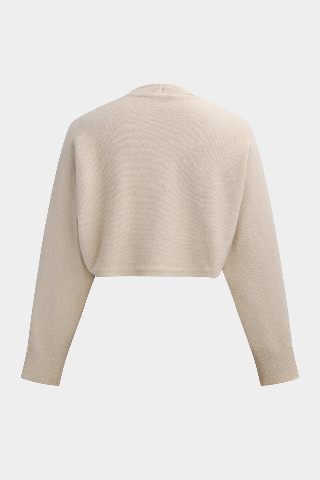 Shira | Strick-Zweiteiler-Set mit Crop-Pullover & Figurbetontem Kleid