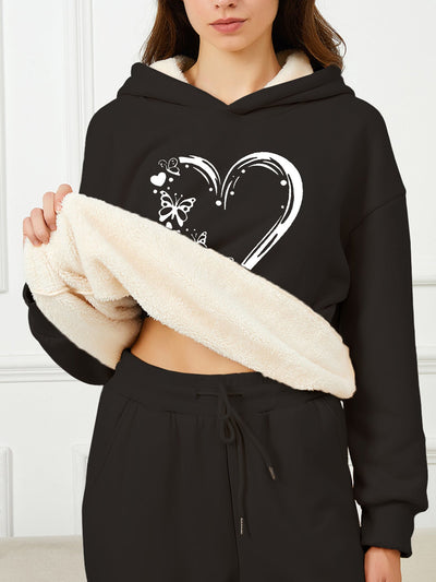 Heart Stilvolle Pullover Hoodie