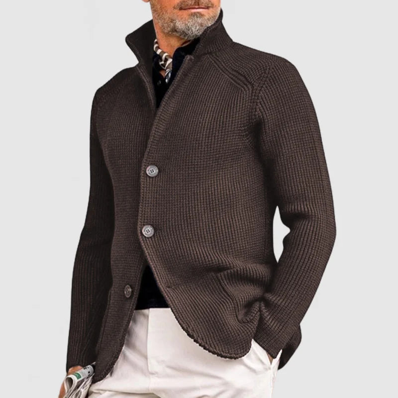 Strickjacke Herren Mit Knöpfen | Elegantes Taschen-Design