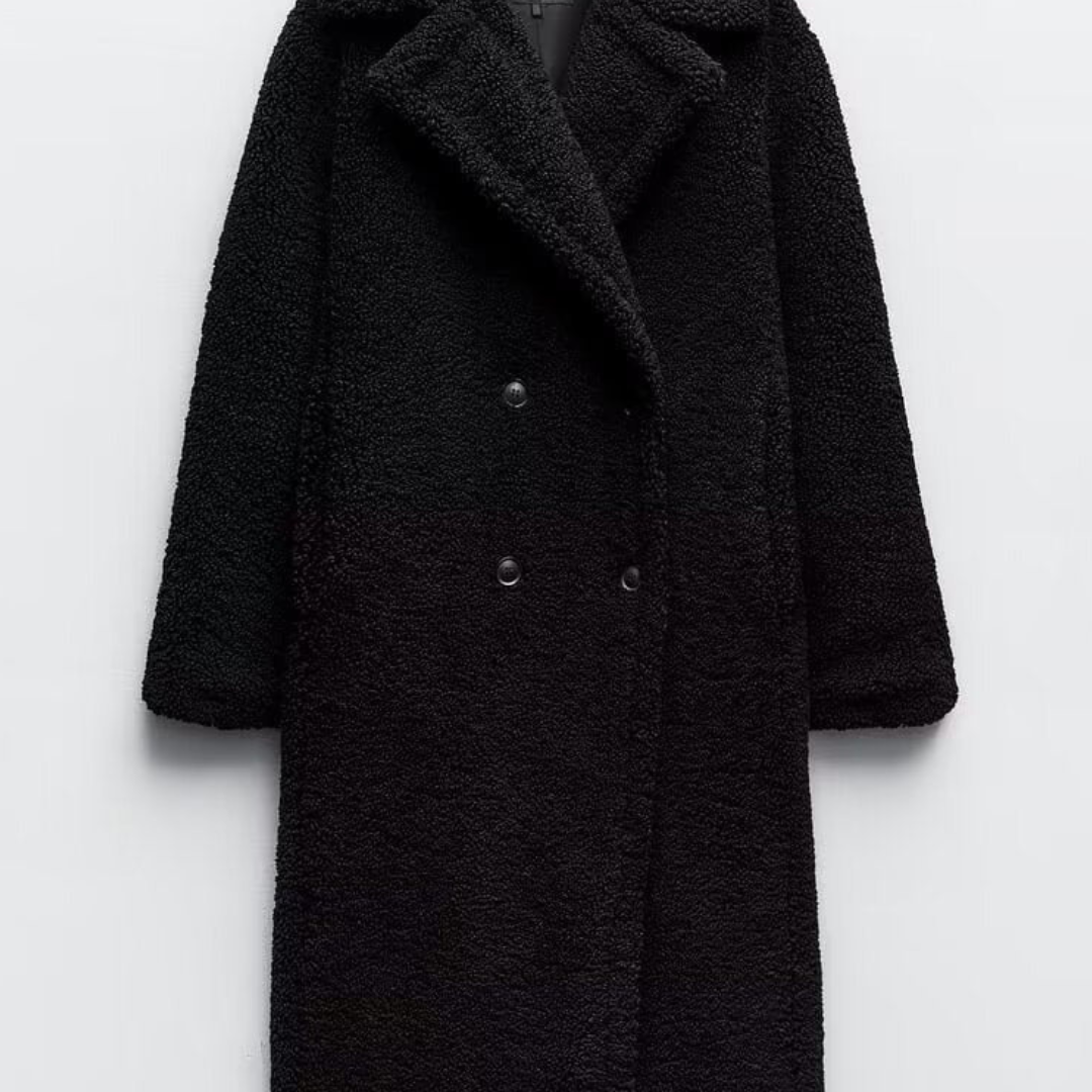 Weicher, Warmer, Langer Trenchcoat Für Damen | Winter