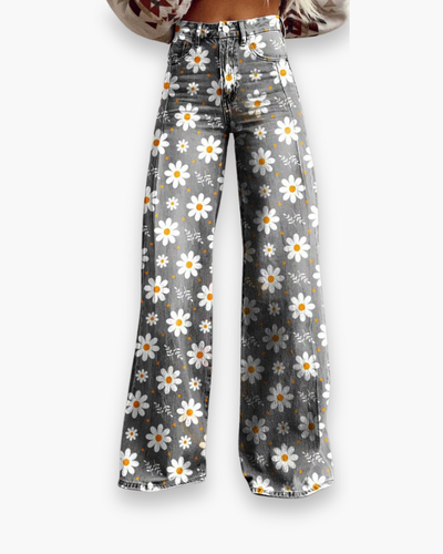 Damen Elegante Stoffhose | Vielseitig und Bequem