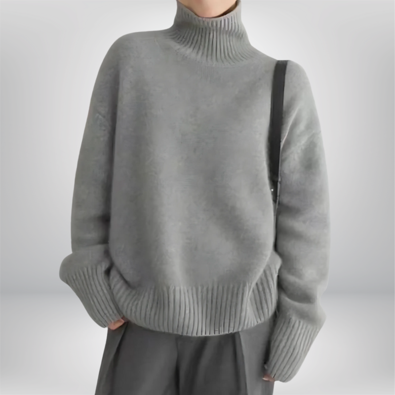 Pullover Damen Rollkragen Weich | Elegant & Warm