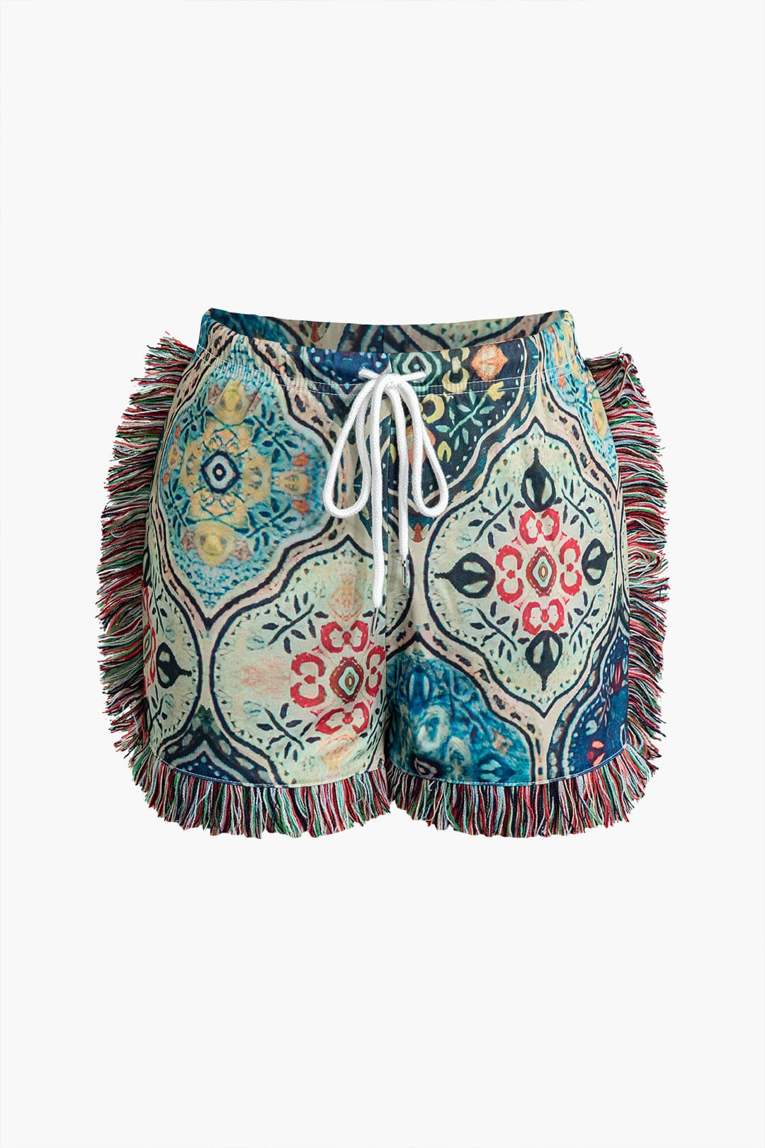 Greta | Verspieltes Zweiteiler-Set mit Boho-Print & Fransen