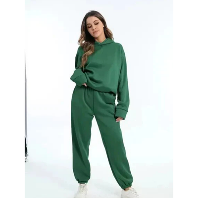 Zweiteiliges Trainingsset In Übergröße Für Damen | Lässig