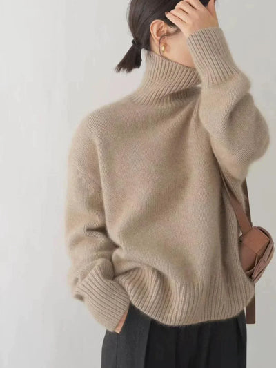 LOTTIE™ | CASHMERE TURTLENECK JUMPER
