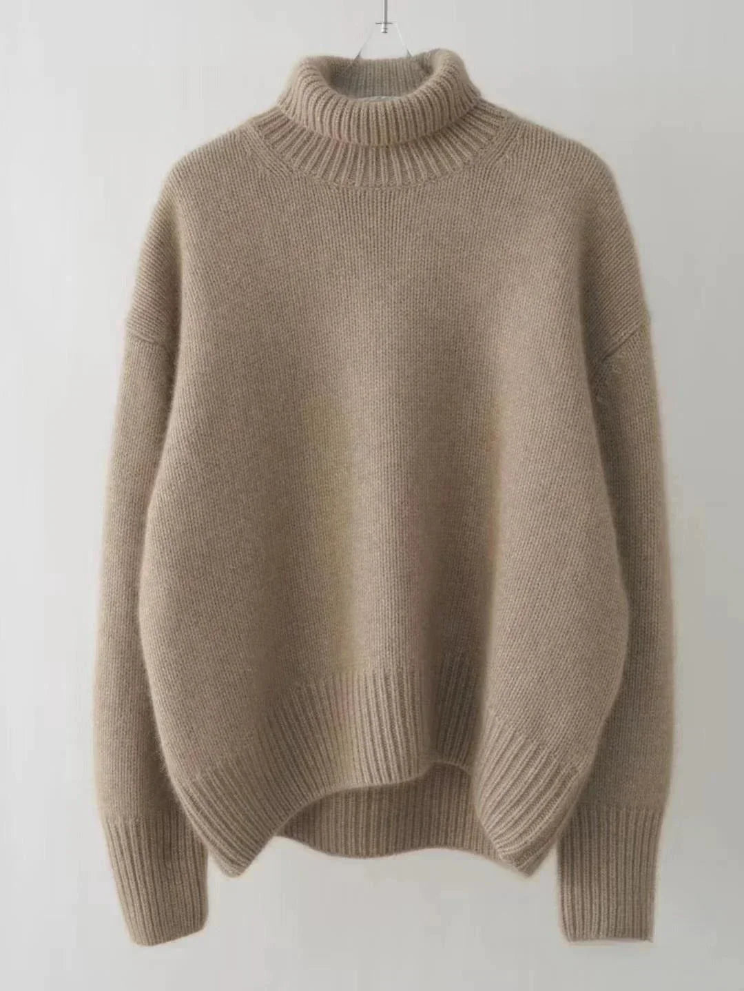 LOTTIE™ | CASHMERE-PULLOVER MIT STEHKRAGEN