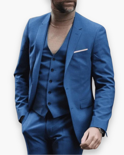 Herren Anzug 3-teilig Slim Fit | Klassisch & Elegant für Hochzeitsgäste