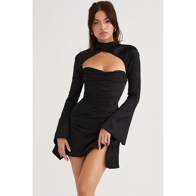 Partykleid Mit Langen Ärmeln Für Damen | Mini