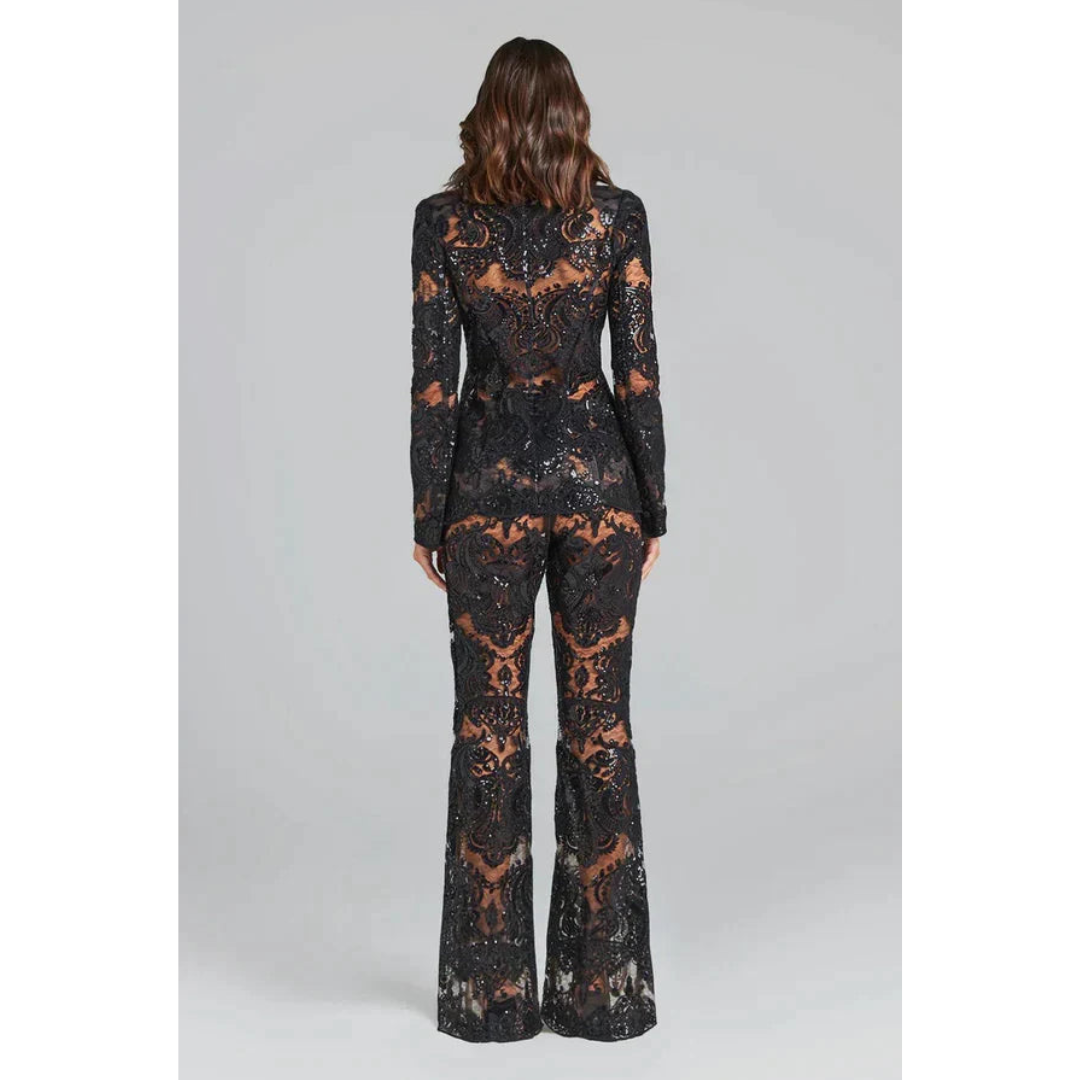 Elegantes Zweiteiliges Spitzen Set Für Damen | Stilvoll