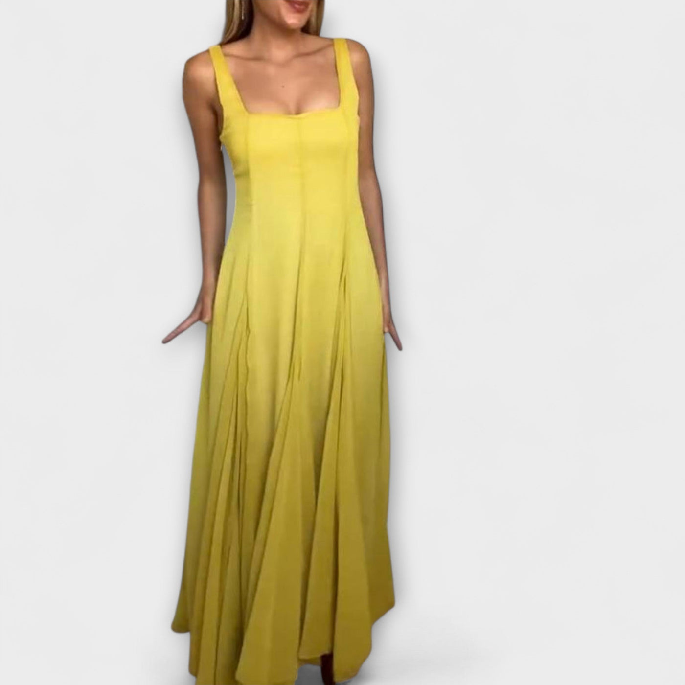 Lilith - Kleid mit rechteckigem Ausschnitt