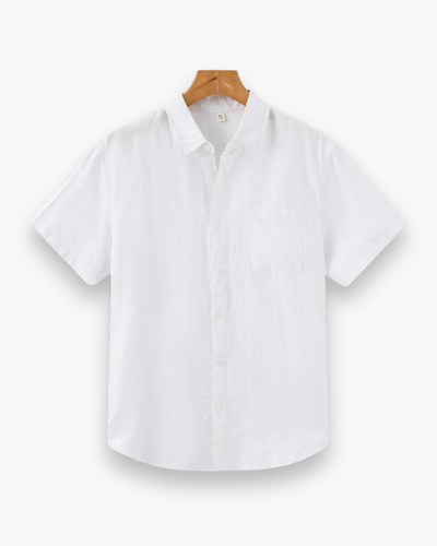 Herren Lässiges Kurzarmhemd | Atmungsaktiv für Sommer