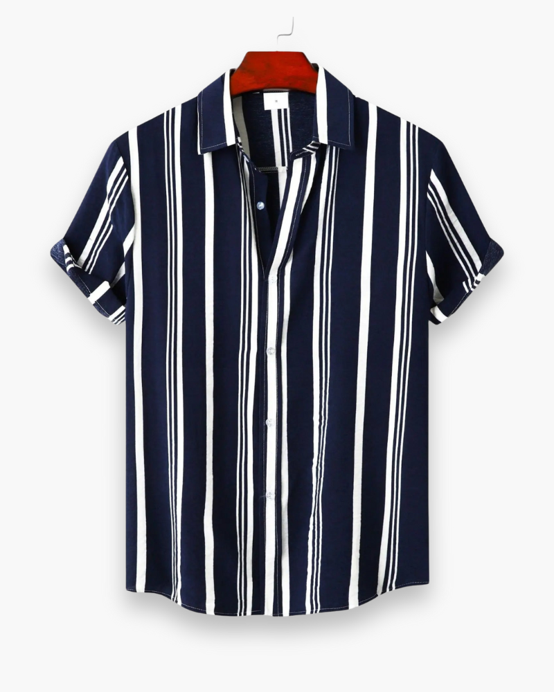 Herren Klassisches Gestreiftes Hemd | Elegant Sommer Hemd