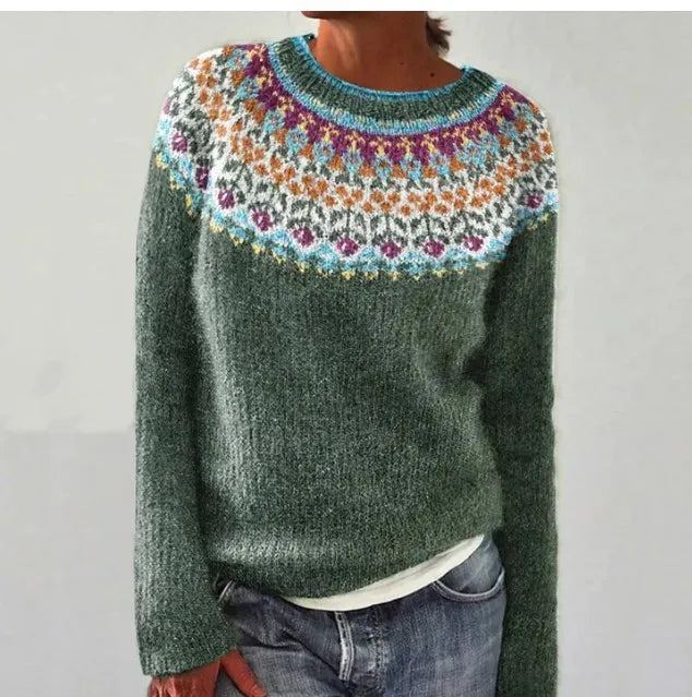 Anna™ | Skandinavischer Strickpullover