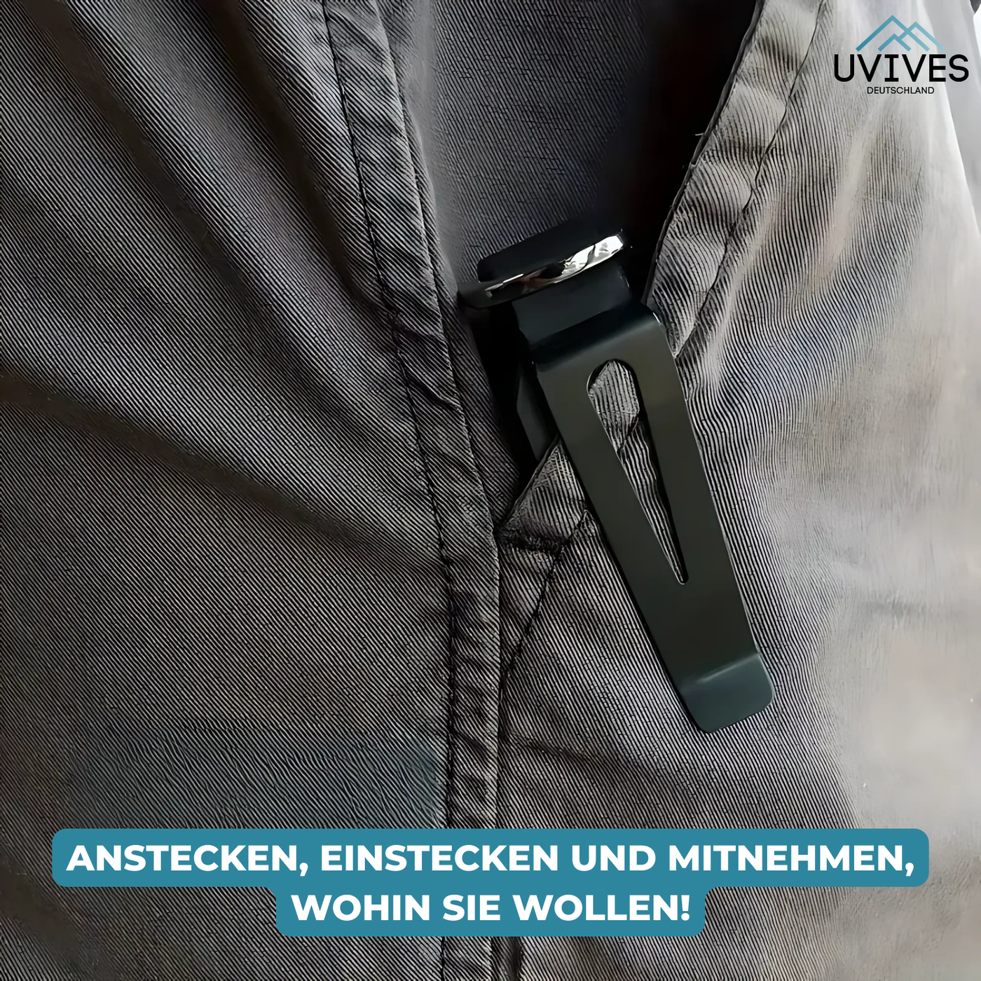 KlammerGefährte™ Kompakte Ordentliche Aufbewahrung