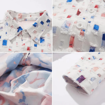 Herren Stylisches Langarm Button Down Hemd | Lässig