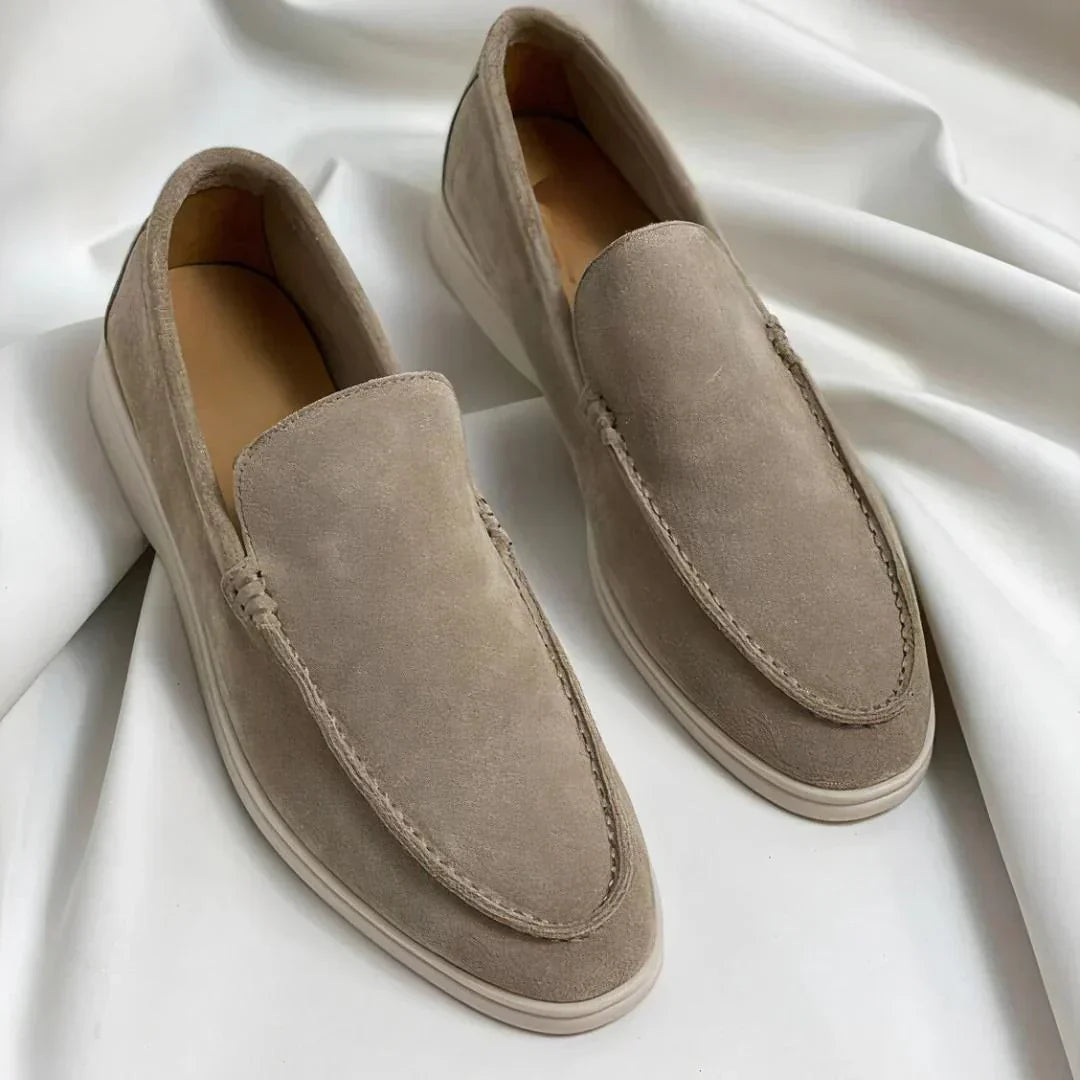 Elegante Wildleder Slipper