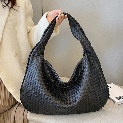 Stilvolle Geräumige Hobo Tasche Für Damen | Geflochten