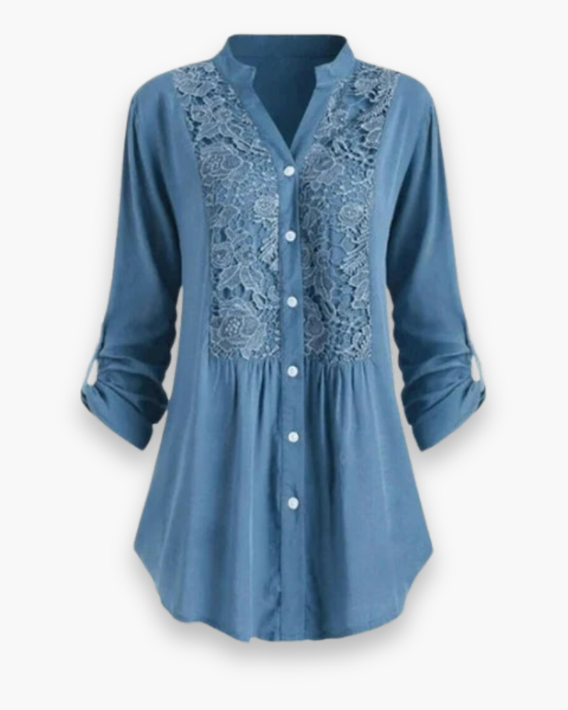 Damen Elegante Lange Bluse | Blusen