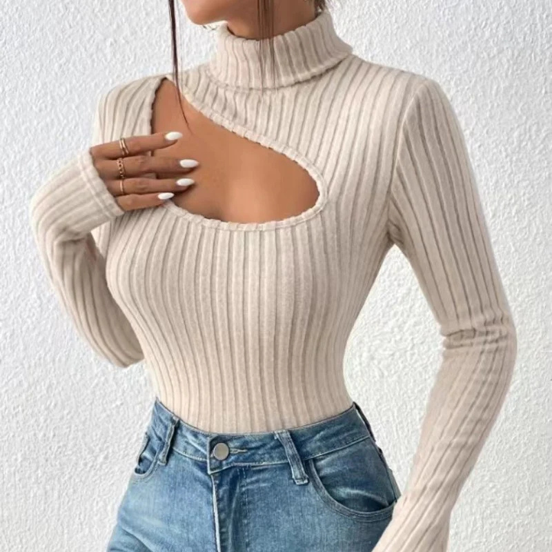 Rollkragenpullover Für Damen | Langarm
