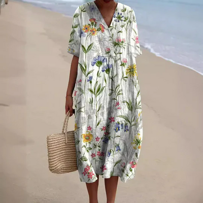 Georgia - Sommerkleid Mit Blumenmuster