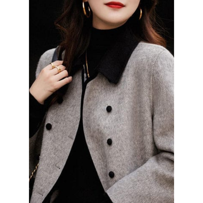 Schicker Zweireihiger Trenchcoat Für Damen | Elegant