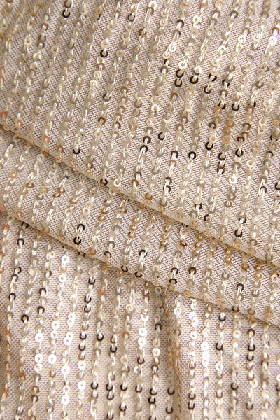 Sienna | Funkelndes Pailletten-Fransen-Kleid mit Neckholder – Glamour & Eleganz für besondere Nächte