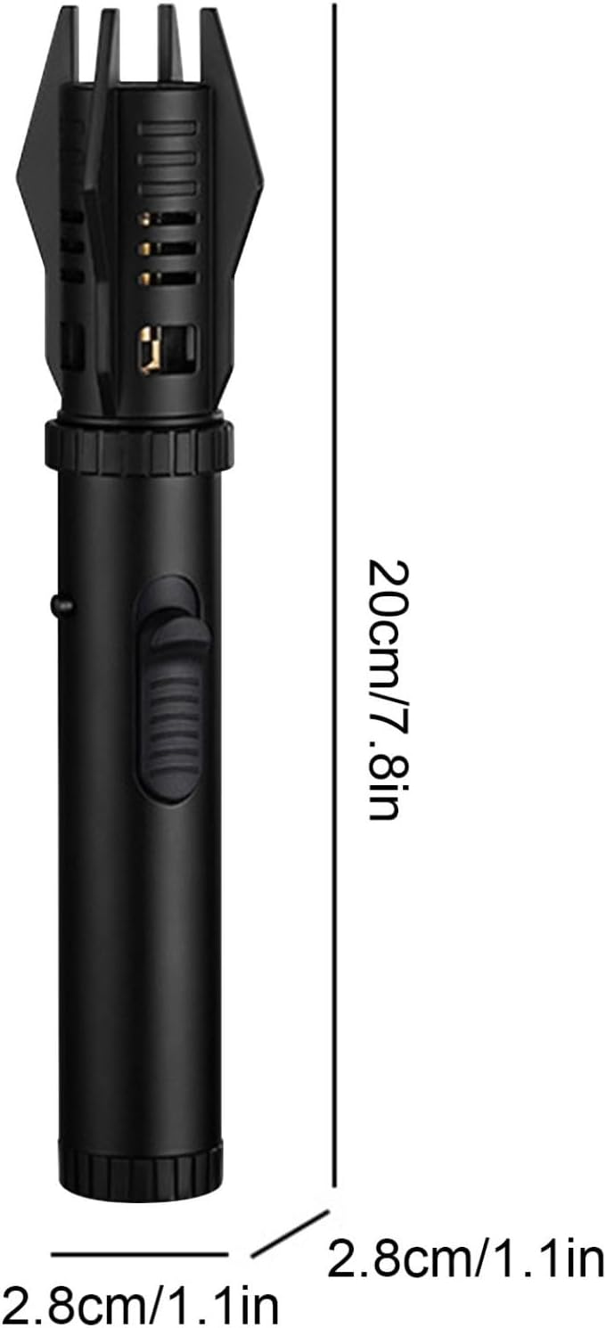 TurboFlamme™ Sturmfeuerzeug | Winddicht & Einstellbare Flamme | Outdoor & Grillanzünder