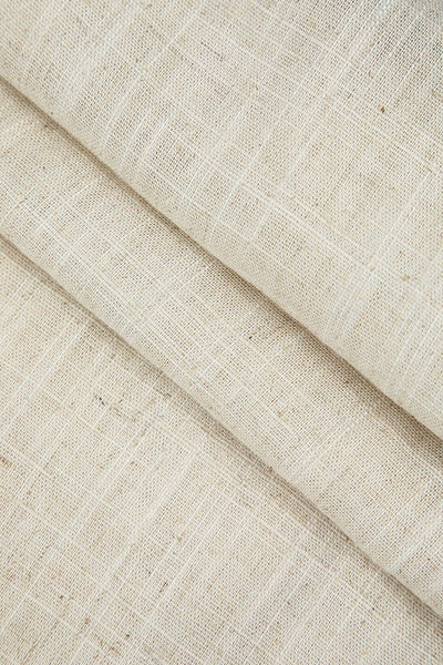 Danica | Eleganter Midirock mit asymmetrischem Kunstleder und Leinen-Design