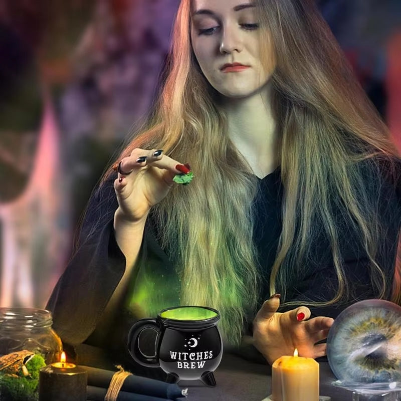 SpookySips – Halloween-Kessel-Keramikbecher