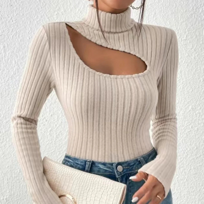 Rollkragenpullover Für Damen | Langarm