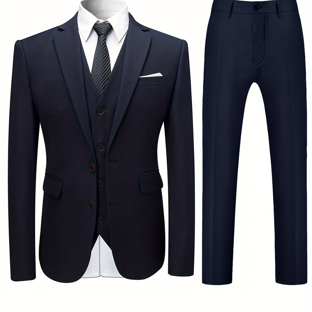 Einreihiger Herrenanzug Für Hochzeitsgäste | Formell