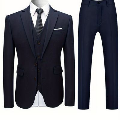 Einreihiger Herrenanzug Für Hochzeitsgäste | Formell