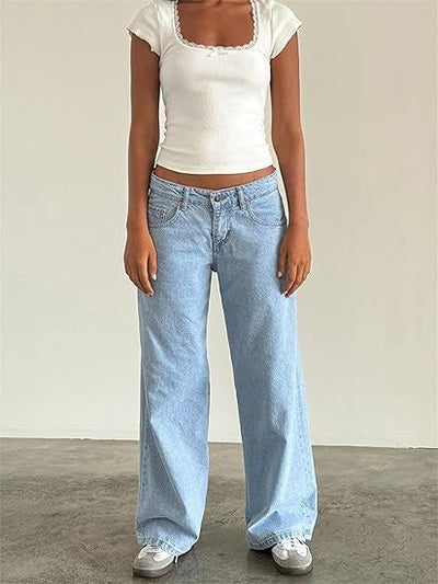Alice – Weite Damenjeans mit lässigem Stil