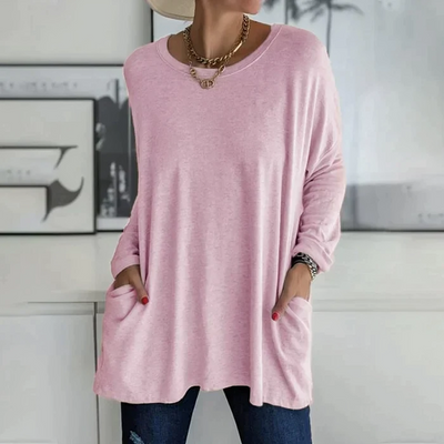 Pullover mit Fronttaschen für Damen