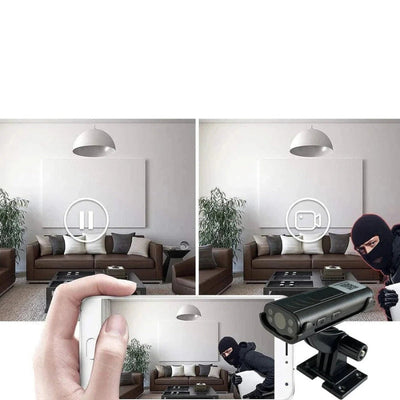 MiniGuard WiFi-Sicherheitskamera – Kompakte bewegungserkennende Überwachung