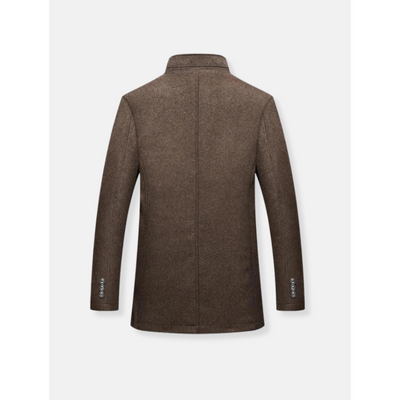 Herren Trenchcoat Mit Langen Ärmeln | Reißverschluss