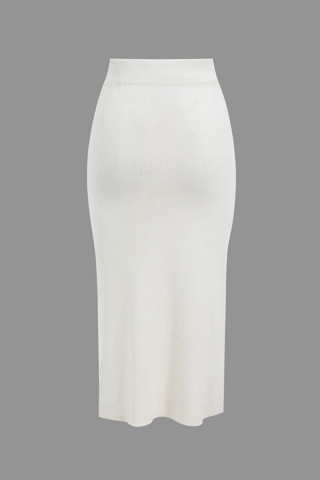 Lara | Zweiteiler-Set mit Oversized-Pullover & Schlitzrock