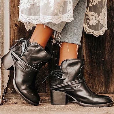 Neue Stiefel Frauen Leder Schuhe