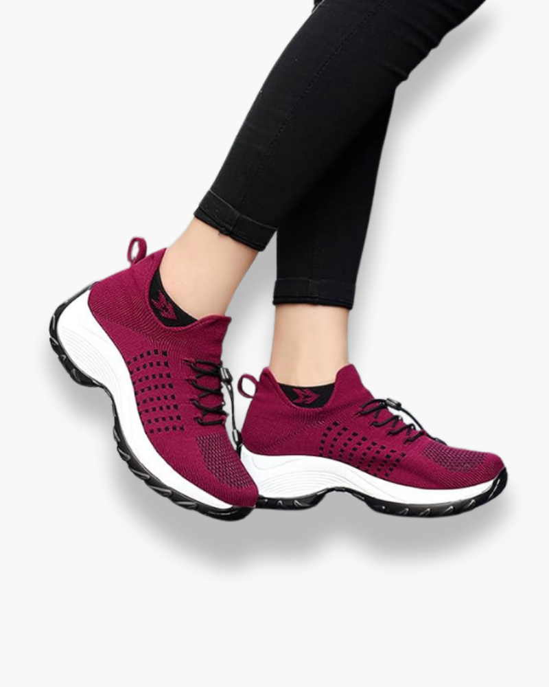 Damen Bequeme Sportliche Sneaker | Komfortabel