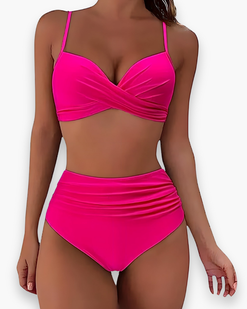Damen Hochtailliertes Bikini Set | Stilvoll und Schmeichelhaft