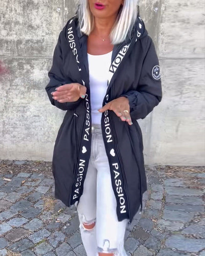 Klaudia® | Damen Jacke mit Reißverschluss