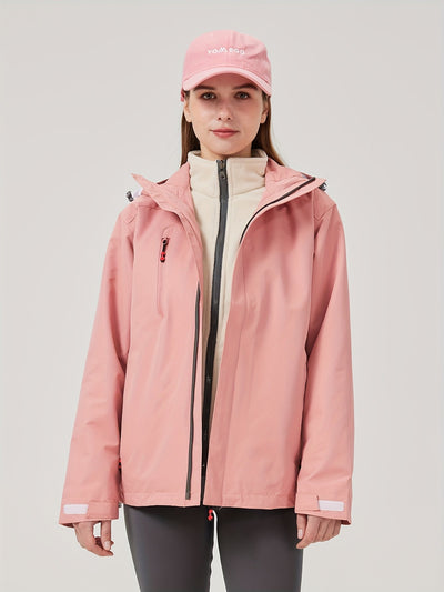 Damen Winter Skijacke | Outdoor mit Kapuze
